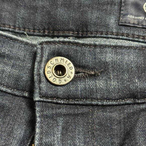 Adriano Goldschmied Women's 27R BlueThe Farrah Skinny High- Rise Denim - Picture 10 of 16